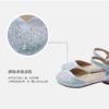 littlewinkaa凉鞋童鞋女2026新款绚彩烫钻爱心跟舒适透气公主鞋子LW52025D06 商品缩略图4