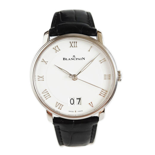 【95新】BLANCPAIN 宝珀6669-1127-55B自动机械机芯大日历40MM（男款）经典系列精钢130426TJ24 商品图0