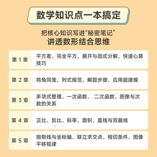 数学女孩的秘密笔记：数形结合篇 数学女孩延展系列轻松爱上数学成绩悄悄逆袭 商品图2