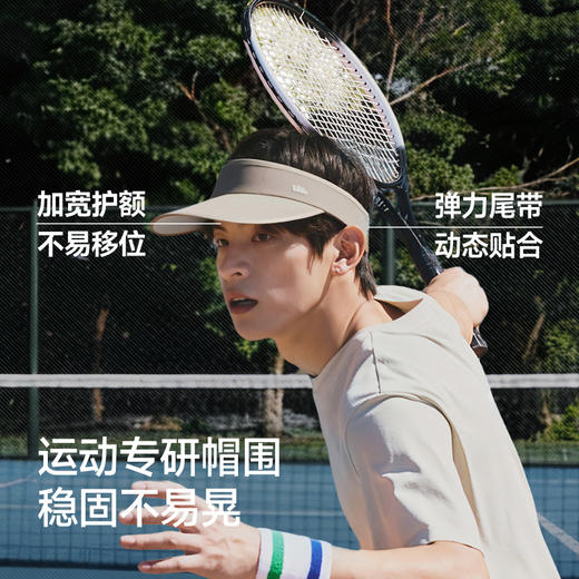 【26春夏新品】蕉下男士运动空顶防晒帽DS567 商品图3