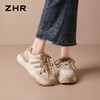 【头层猪皮】ZHR复古厚底阿甘鞋女2026春季运动鞋增高老爹鞋 商品缩略图8