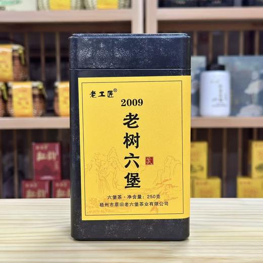 懂茶帝-原旧老工匠2009老树六堡茶250g 商品图1