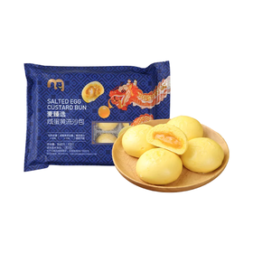 麦德龙 麦臻选 麦臻选咸蛋黄流沙包 540g（45g*12只）