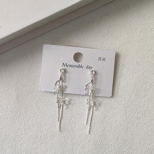 都市气质长款吊坠耳夹-纪念日百货门店同款171495343 商品图2
