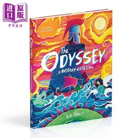 【中商原版】奥德赛 荷马史诗现代重述 全彩插图 The Odyssey A Modern Retelling 英文原版 Liv Albert Hazem Asif  Homer