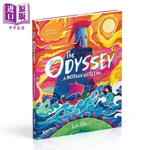 【中商原版】奥德赛 荷马史诗现代重述 全彩插图 The Odyssey A Modern Retelling 英文原版 Liv Albert Hazem Asif  Homer 商品图0