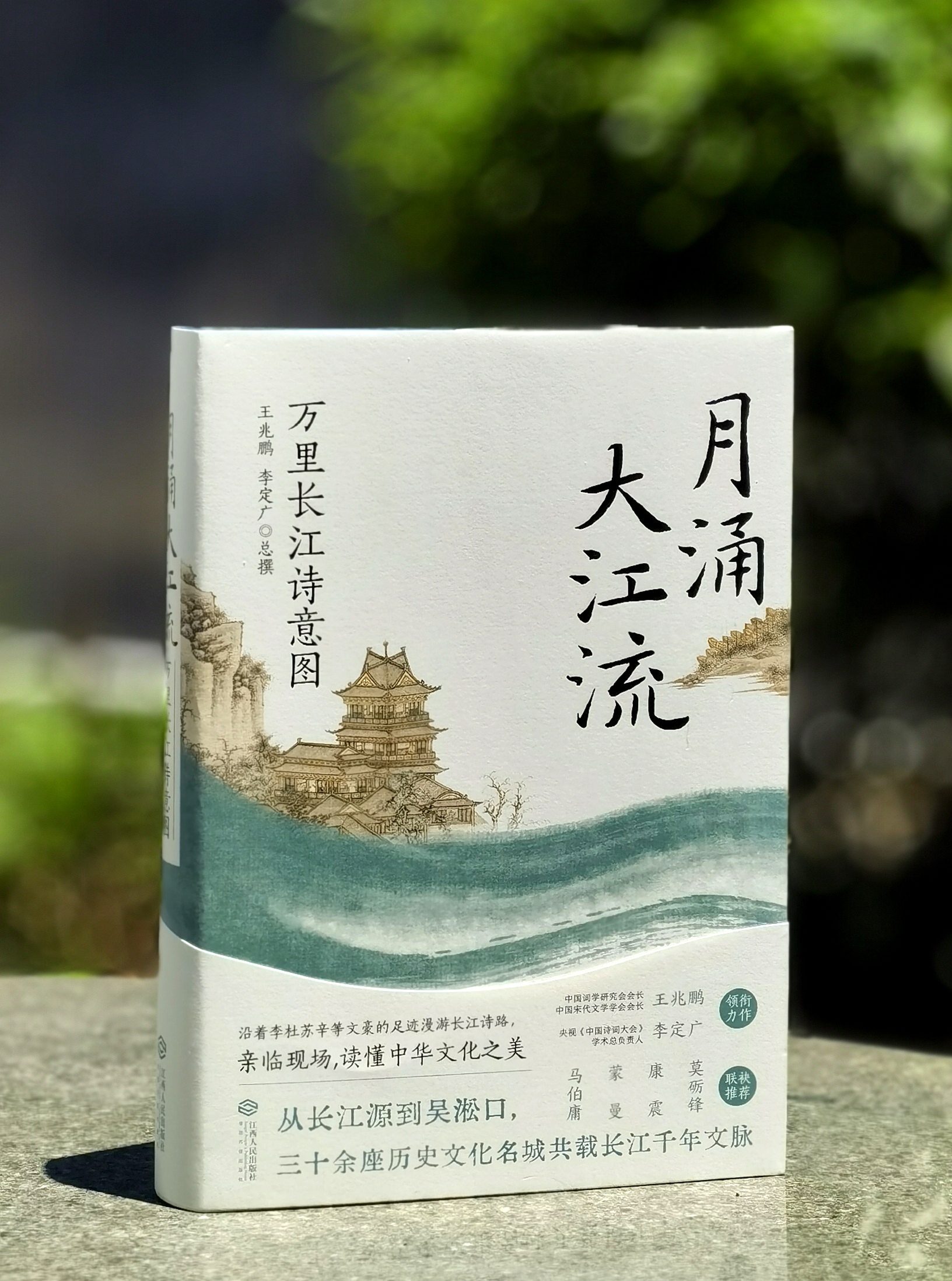 【新书】《月涌大江流：万里长江诗意图》，16开精装，王兆鹏、李定广著，江西人民出版社2026年一版一印，560页，定价168，售价：108元。