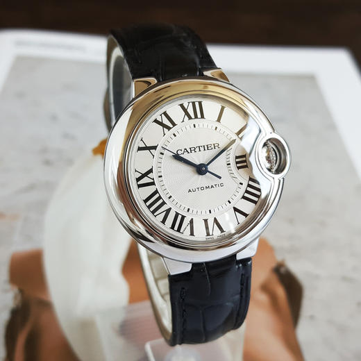 【95新】CARTIER 卡地亚W6920085自动机械机芯33MM（女款）蓝气球系列精钢270426AK15 商品图2