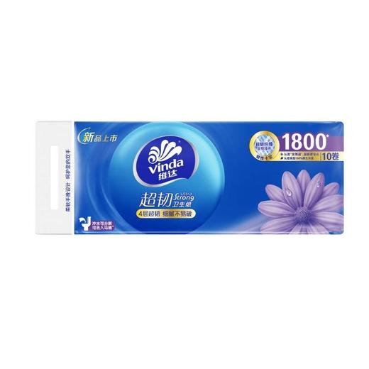 维达180g*10卷4层超韧卫生纸 商品图0