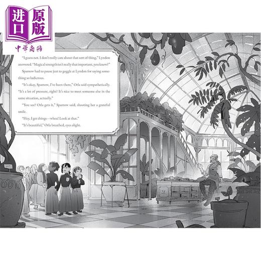 【中商原版】斯派洛 夏消失的魔法 英文原版 The Missing Magic of Sparrow Xia  An Illustrated Novel Leia Ham 商品图2