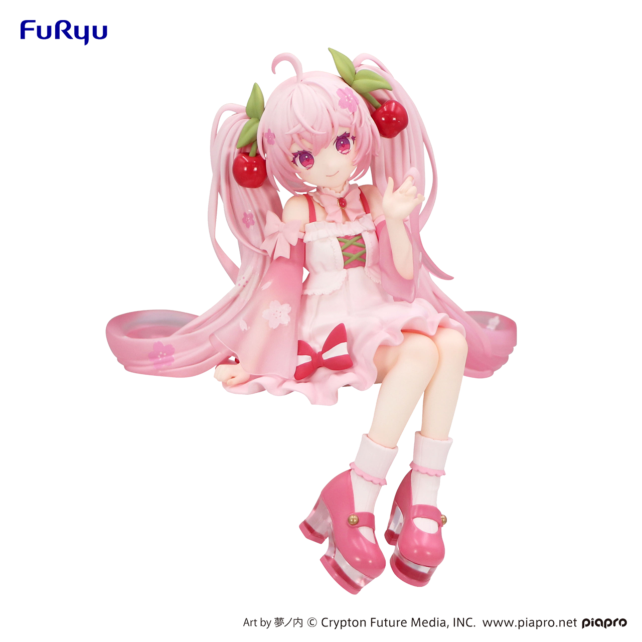 【盒损残次A类】FuRyu 泡面压 VOCALOID 初音未来 樱花未来2025 景品手办
