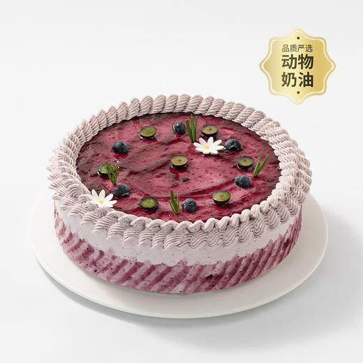 【蓝莓鲜果乐园】春日鲜果蛋糕，鲜爽蓝莓解腻，蛋糕胚松软绵密，酸甜交织，甜而不腻，一口尽享清新酸甜（今日特惠） 商品图3