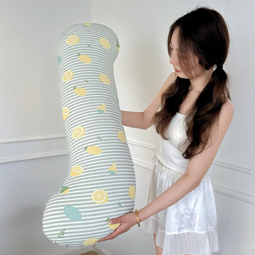 热卖！抱着超好睡！萌可兔 夏季凉感冰皮抱抱枕 冰皮面料 柔软舒适 商品图4