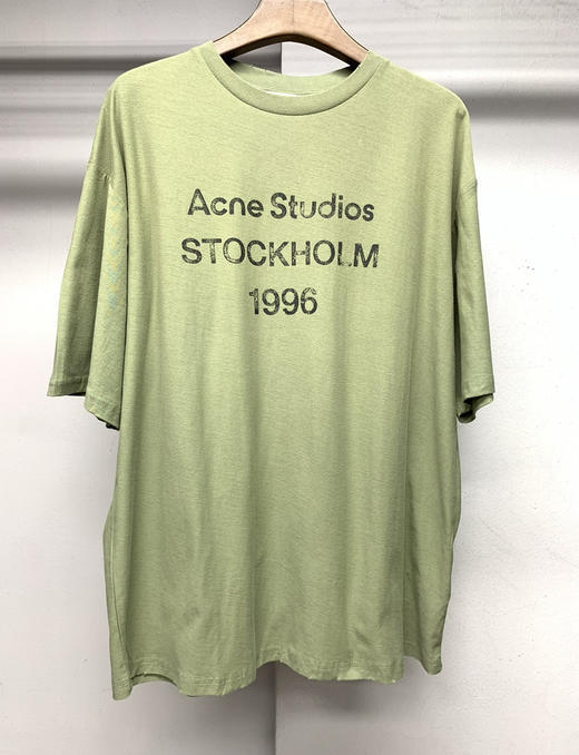 定制原单AC1996喷砂磨破短袖T恤 商品图6