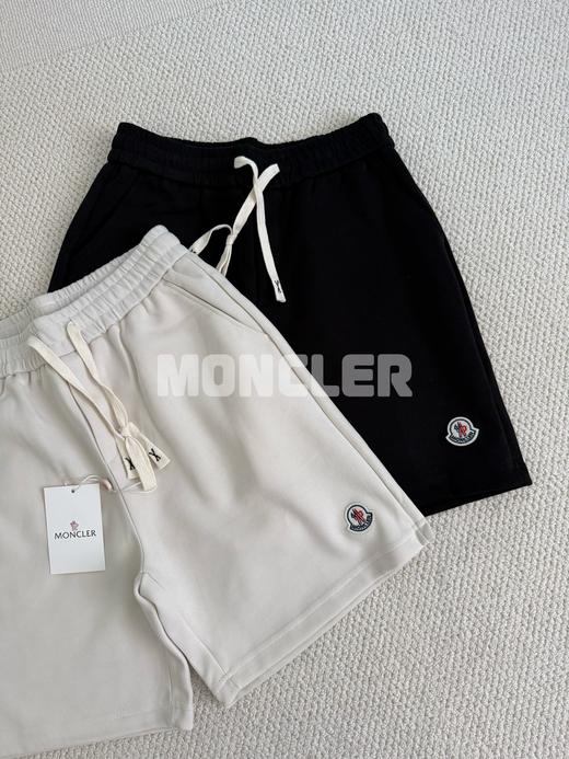 Moncler夏季新款纯棉廓形宽松直筒休闲棉质短裤 商品图1