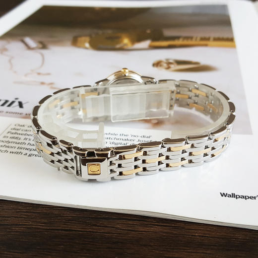 【95新】OMEGA 欧米茄4375.75.00石英机芯22MM（女款）碟飞系列精钢/18K黄金270426TJ30 商品图6
