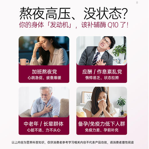 【品牌直供】蓝帽Vinsic文斯可NuOptisol牌辅酶Q10软胶囊 商品图1