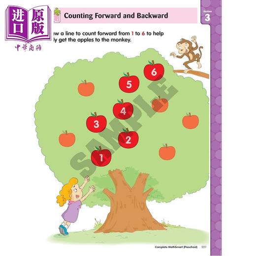 【中商原版】Complete MathSmart Preschool 加拿大课程练习册 数学智慧全攻略 学前班 英文原版Popular 商品图4