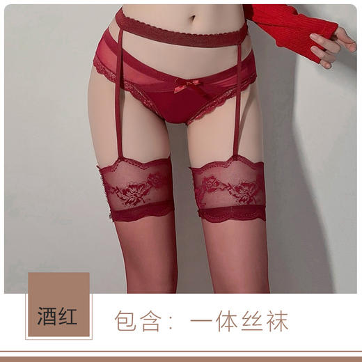 【YW】无忧购（29元3件）情趣内衣轻奢透视丝袜性感透气长筒美腿袜w18/8106/8111/8110（截单后3-5天发货）YZ971034434 商品图2