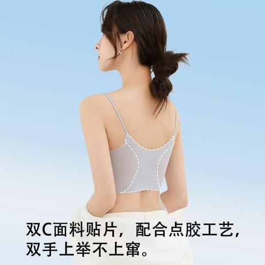 清凉不闷热【BANHE板禾隐形空调内衣】凉过吹空调 夏季超薄软支撑透气文胸 商品图1