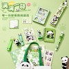 【送礼学习一套搞定】熊猫主题文具套装可爱手提帆布袋学生六一文具套装儿童生日伴手礼 商品缩略图3