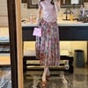 绝美海边穿搭！莫奈花园百褶半身裙 商品缩略图4