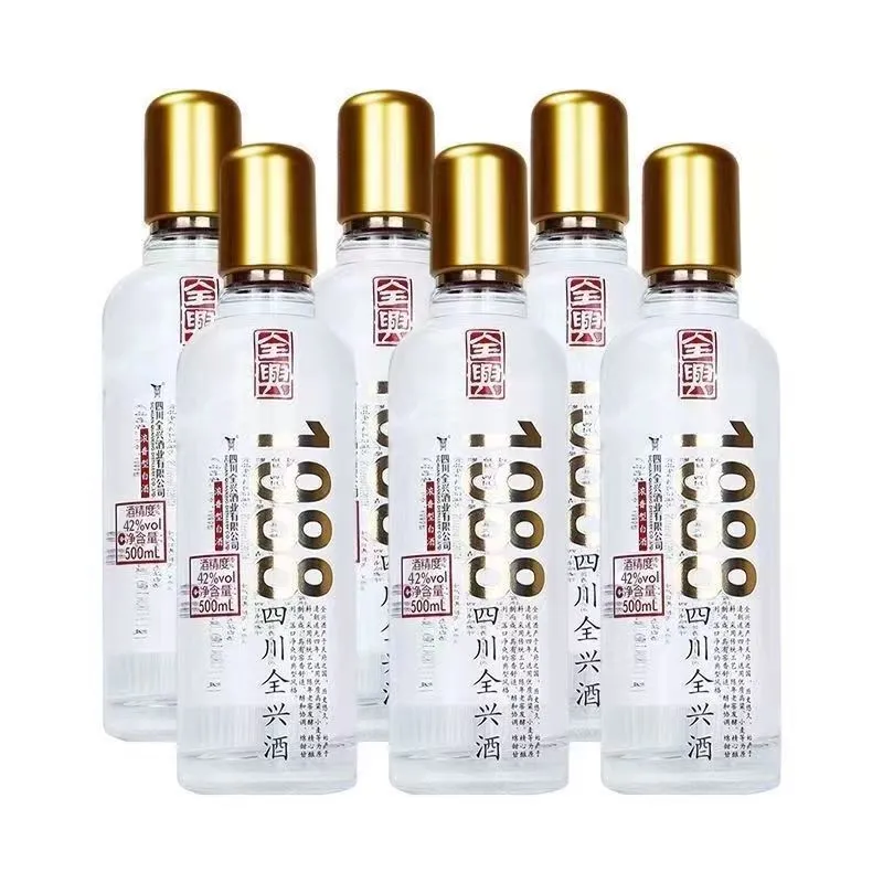 2023年全兴1988，【42度】浓香型白酒，整箱500ml*12瓶。优势现货