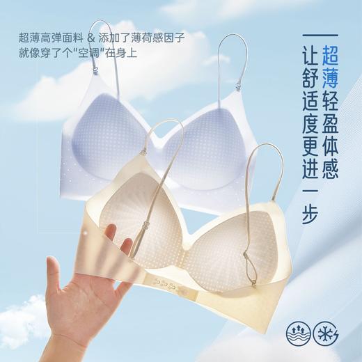 【夏季文胸买一送一】夏季超薄美背无痕内衣 粉底液隐形 3种美背穿搭 小胸聚拢升杯 洞洞杯凉爽透气 高弹面料 可机洗固定杯 秀出性感美背 商品图1