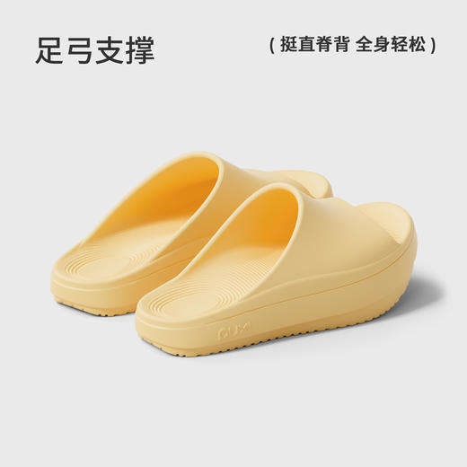 朴西拂辰负跟拖鞋女夏季矫正盆骨前倾厚底足弓支撑居家室内凉拖鞋 商品图4