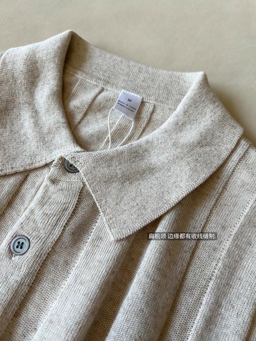 温和奢华Brun* Cuc*男士针织Polo短袖 商品图10