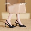 【增高8cm】ZHR则则2026新款尖头高跟鞋蝴蝶结女单鞋婚仙女伴娘 商品缩略图5