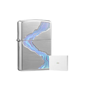 6936101582494 Zippo 【海纳百川】煤油拉丝防风打火机时尚简约正版轻奢实用送男性朋友