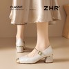 ZHR则则【羊皮垫】中式玛丽珍单鞋粗跟高跟2026夏季新款女鞋旗袍 商品缩略图5