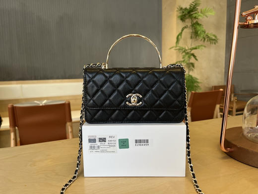 春季特惠💰1000 原单香奈儿 25ss新款系列woc风琴包 甜美的小香包A96152 商品图0