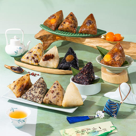 雅觅春山行·轻食北粽/南北雅粽 860g/1320g礼盒装 粽子 商品图11