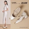 ZHR则则【羊皮垫】中式玛丽珍单鞋粗跟高跟2026夏季新款女鞋旗袍 商品缩略图0