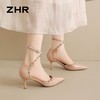 ZHR则则6CM细跟高跟凉拖鞋女2026夏季新款气质优雅百搭韩系高跟鞋 商品缩略图5