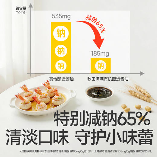 【99元任选10件送5件】特级有机酱油175ml，叠加店铺满赠，不叠加店铺满减和会员折扣 商品图1