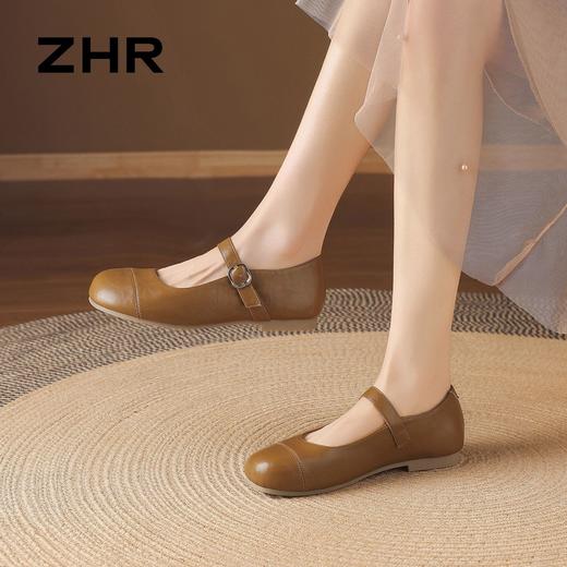 ZHR则则复古百搭轻便玛丽珍鞋女2026新款羊皮垫柔软舒适通勤单鞋 商品图7