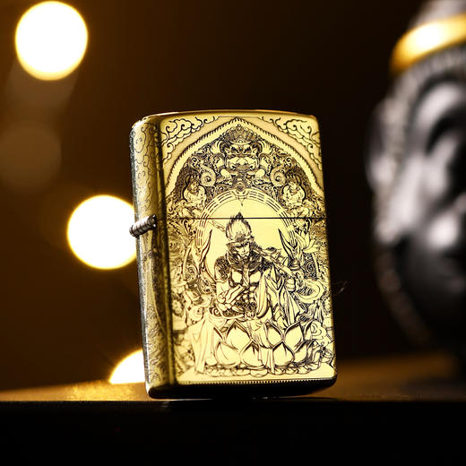TM400140748002 Zippo 【送礼好物】打火机正版煤油创意悟空烟缸礼盒进口男士专属礼物 商品图3