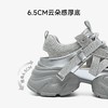 【6.5cm版】ZHR厚底内增高老爹鞋女2026夏季透气镂空溯溪鞋运动鞋 商品缩略图2
