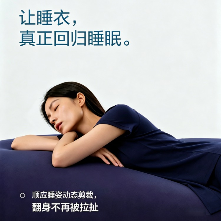 【LIVING PLANET家居星球深睡无感睡衣】内置薄款隐形胸垫 缝线外置/无感标签/分区温控设计/腹部双层保暖、背部单层透气⚠️ 快递发出拦截或拒收需扣运费6元