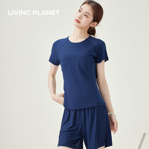 【LIVING PLANET家居星球深睡无感睡衣】内置薄款隐形胸垫 缝线外置/无感标签/分区温控设计/腹部双层保暖、背部单层透气⚠️ 快递发出拦截或拒收需扣运费6元 商品图4