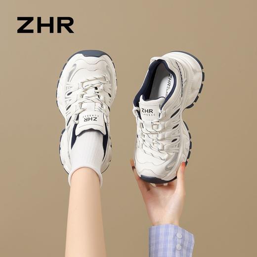 ZHR增高5.5CM老爹鞋厚底2026春季新款小个子轻便百搭运动休闲鞋女 商品图7
