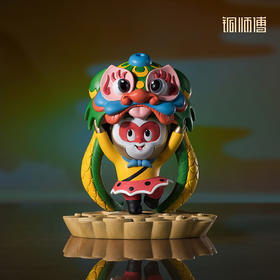 铜师傅《大闹天宫之悟空舞狮》正版授权 孙悟空齐天大圣铜摆件