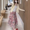 绝美海边穿搭！莫奈花园百褶半身裙 商品缩略图7