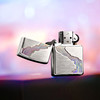 TM2936101582494 Zippo 【川流不息】煤油拉丝防风打火机时尚正版轻奢送男性朋友圣诞礼物 商品缩略图2