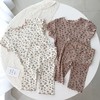 【29.9秒杀❗️】【冰丝凉感❗清爽一夏】冰丝童装女童夏季新款空调服韩版洋气碎花短袖短裤家居两件套睡衣 商品缩略图0