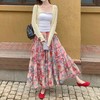 绝美海边穿搭！莫奈花园百褶半身裙 商品缩略图8