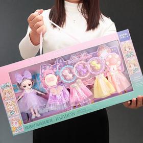 盒装娃娃换装套装大玩具大娃娃礼盒女孩玩具教培礼物培训机构礼品★娃娃优选